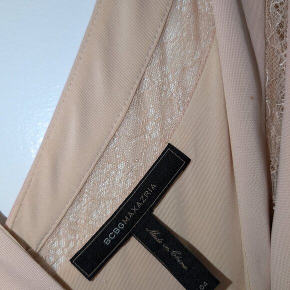 Women's Formal Pink Dress - Picture 4 of 5